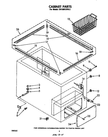 Parts diagram