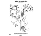 Whirlpool ED26MK1LWR1 airflow and control diagram