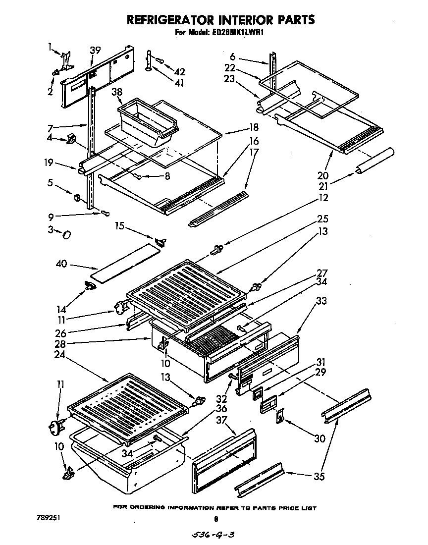 REFRIGERATOR INTERIOR