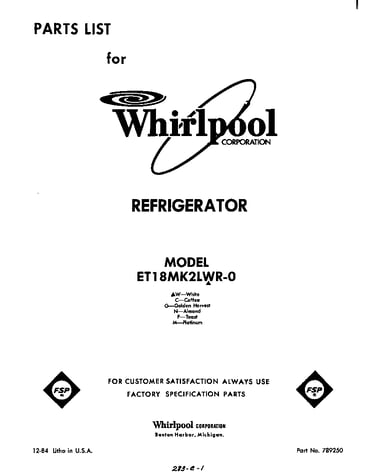 Front cover