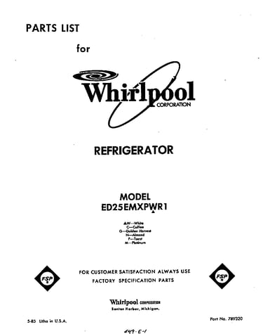 Front cover