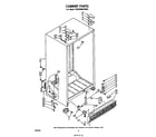 Whirlpool ED25EMXPWR1 cabinet diagram