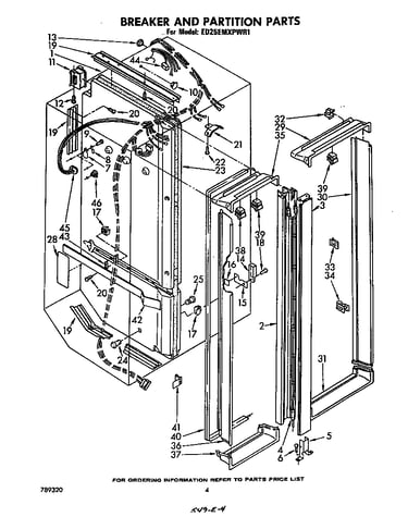 Breaker and partition