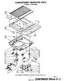 Compartment separator