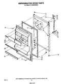 Refrigerator door