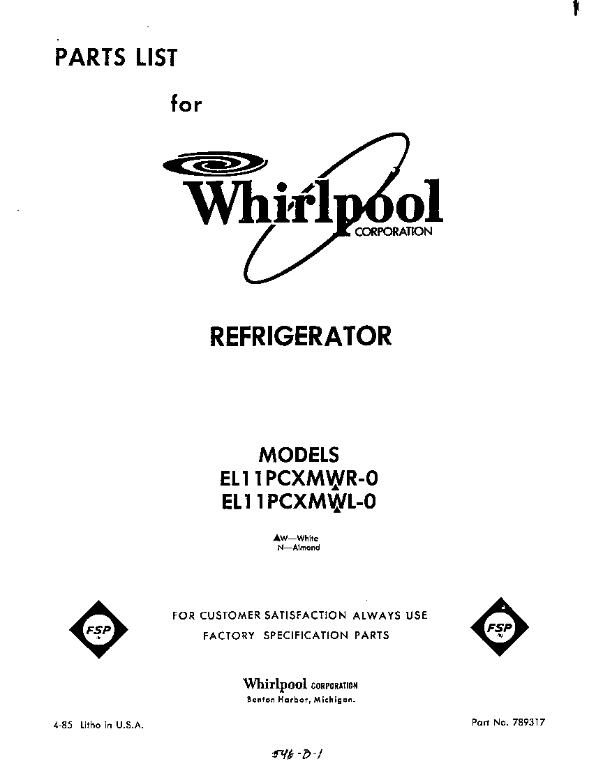 Front cover