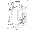 Whirlpool ET14EPXPWR0 cabinet diagram