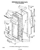 Refrigerator door