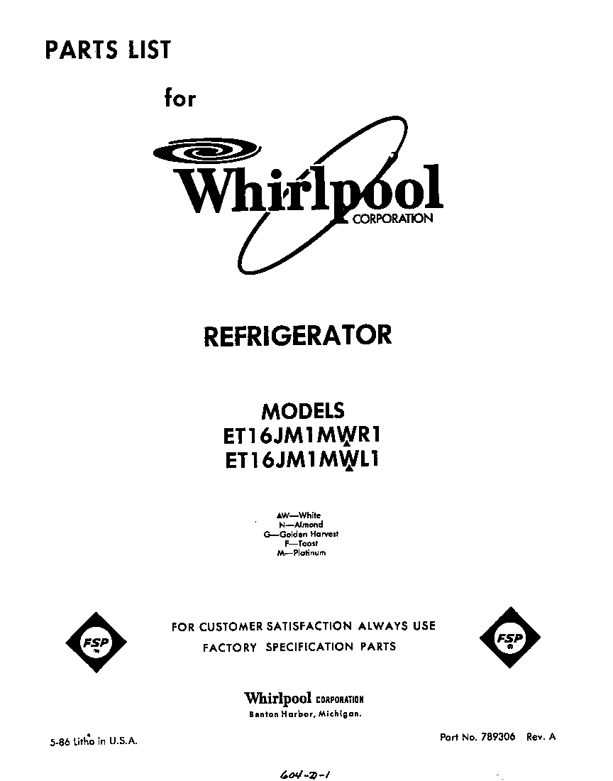 Front cover