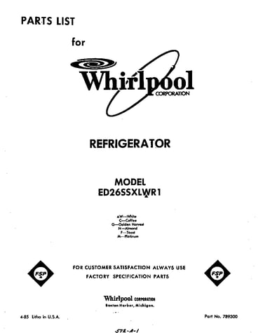 Front cover