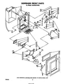 Dispenser front
