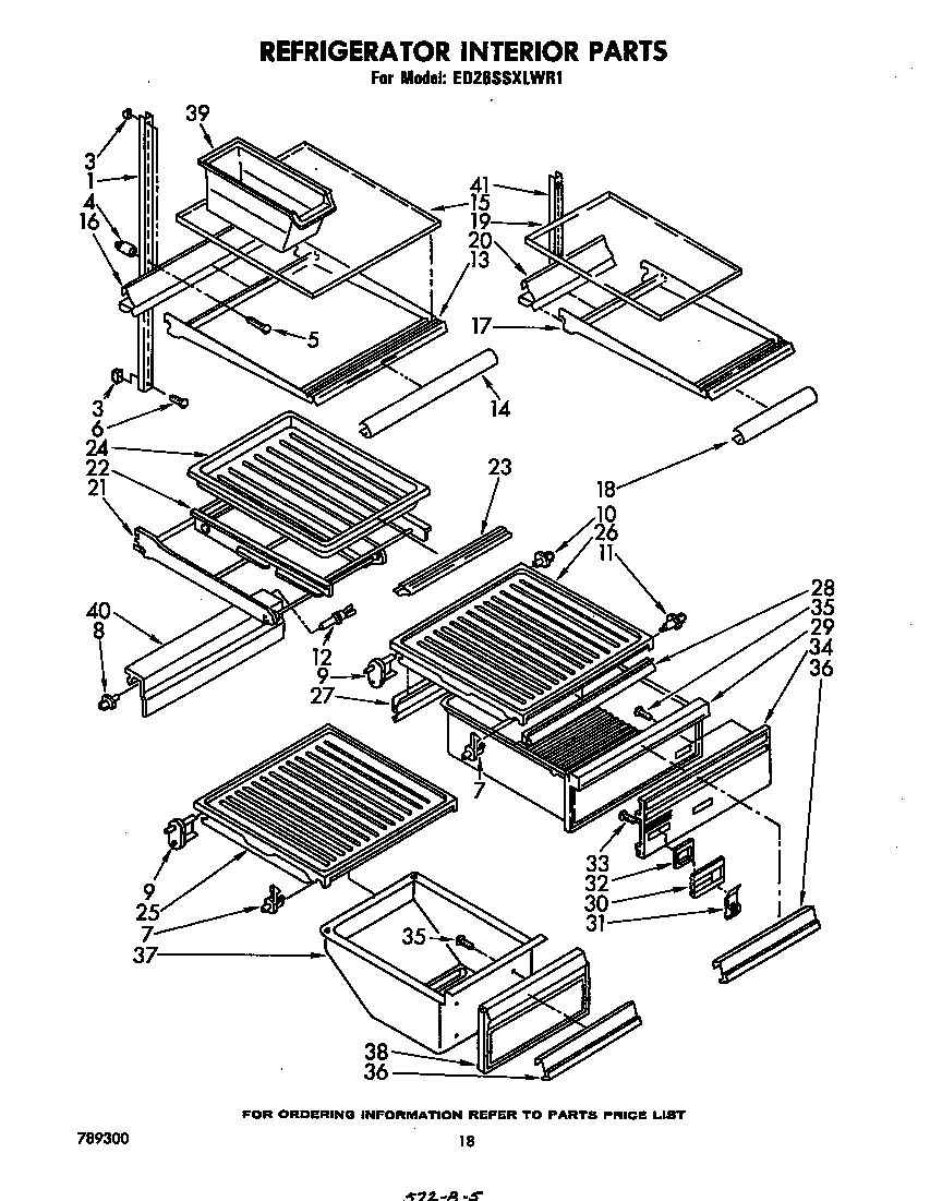 Refrigerator interior