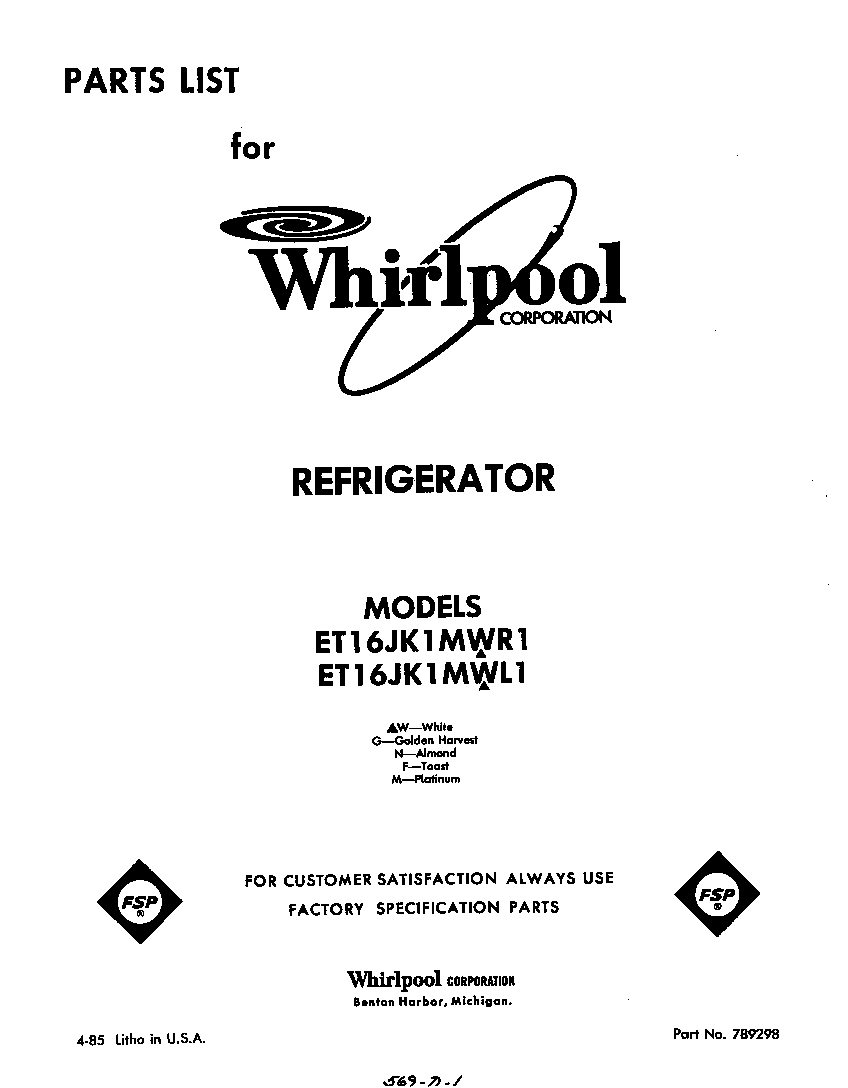 Front cover