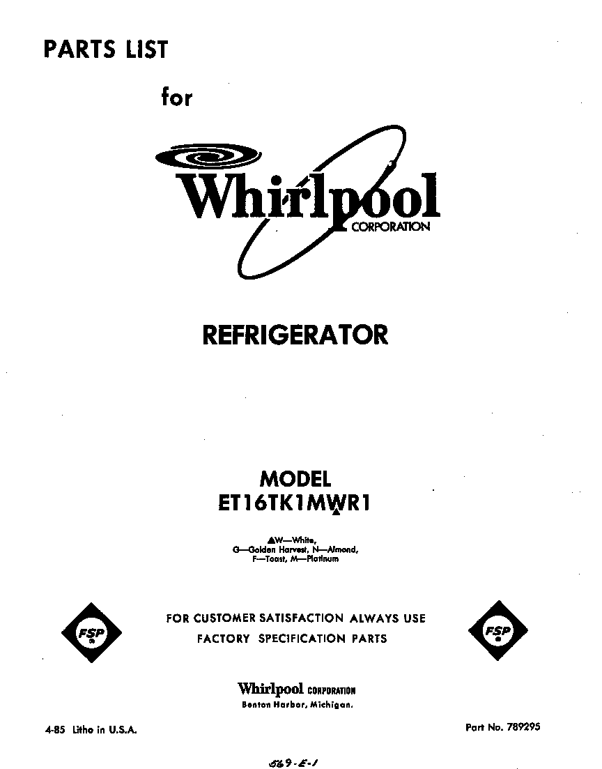 Front cover
