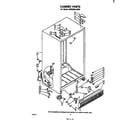 Whirlpool ED25SM1LWR0 cabinet diagram