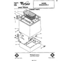 Whirlpool EH060FXPN5 cabinet parts diagram