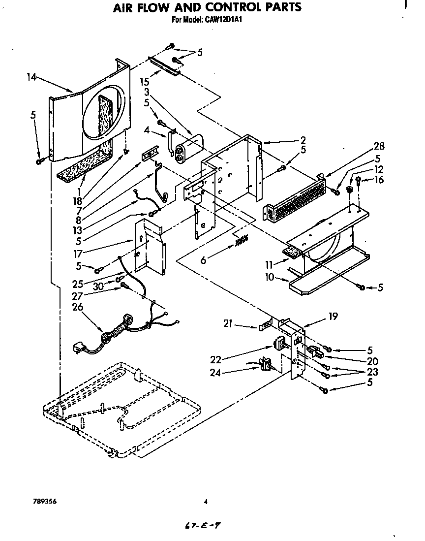 AIR FLOW AND CONTROL PARTS