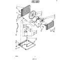 Whirlpool CAW08E1A1 unit parts diagram