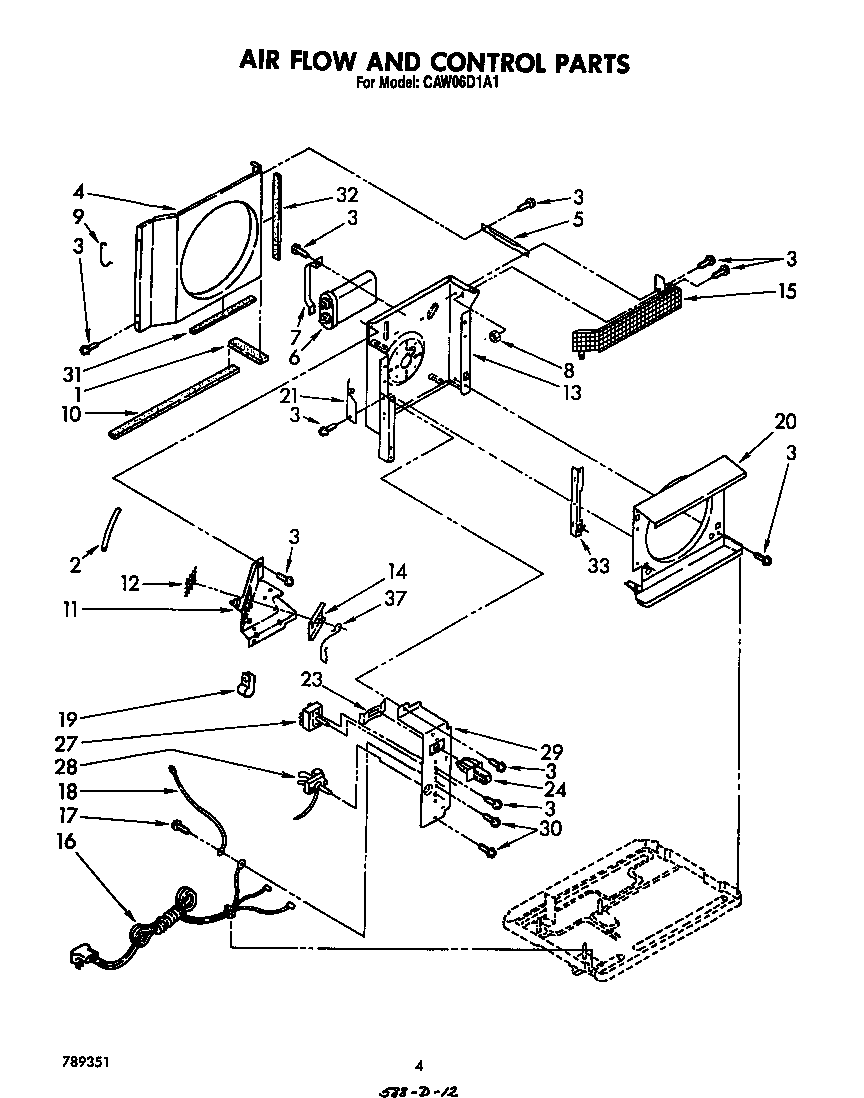 AIR FLOW AND CONTROL PARTS