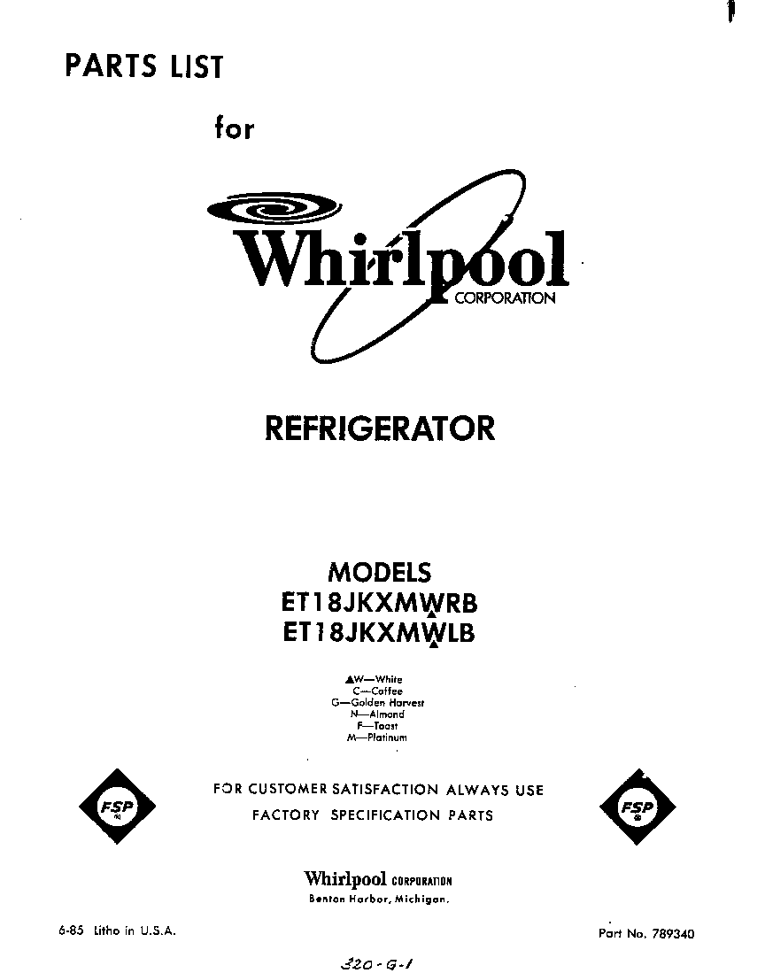 Front cover