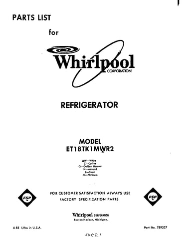 Front cover