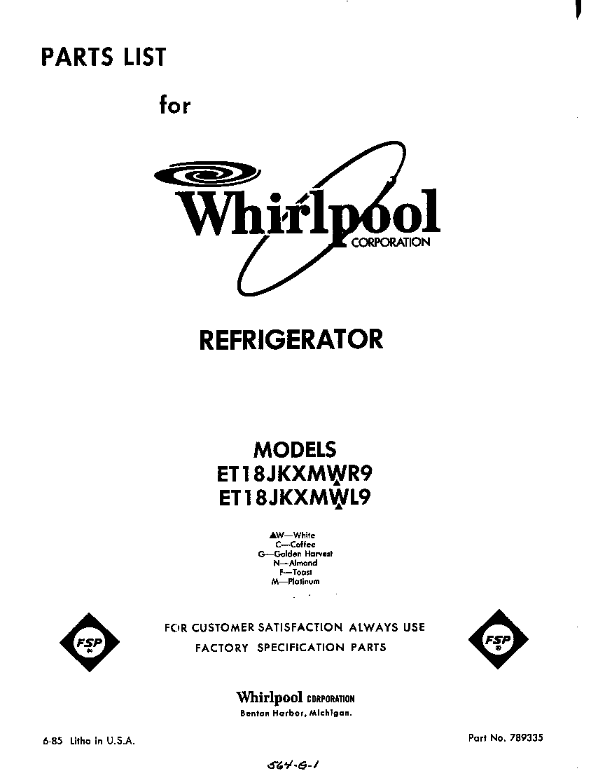 Front cover