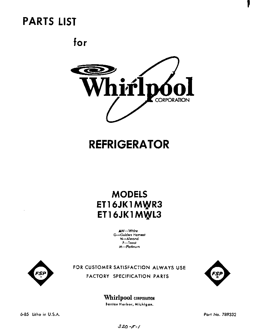 Front cover