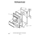 Whirlpool ET16JM1MWR2 refrigerator door diagram