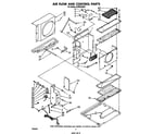 Whirlpool ACW082XS0 air flow and control diagram