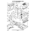 Whirlpool AC1504XS0 air flow and control diagram