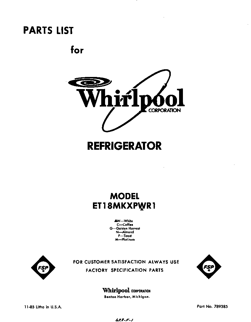 Front cover