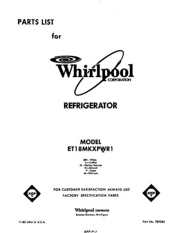 Front cover