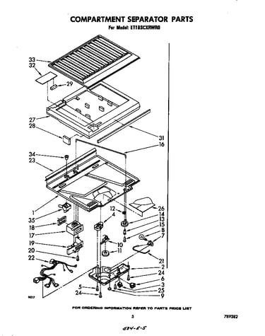 Compartment separator