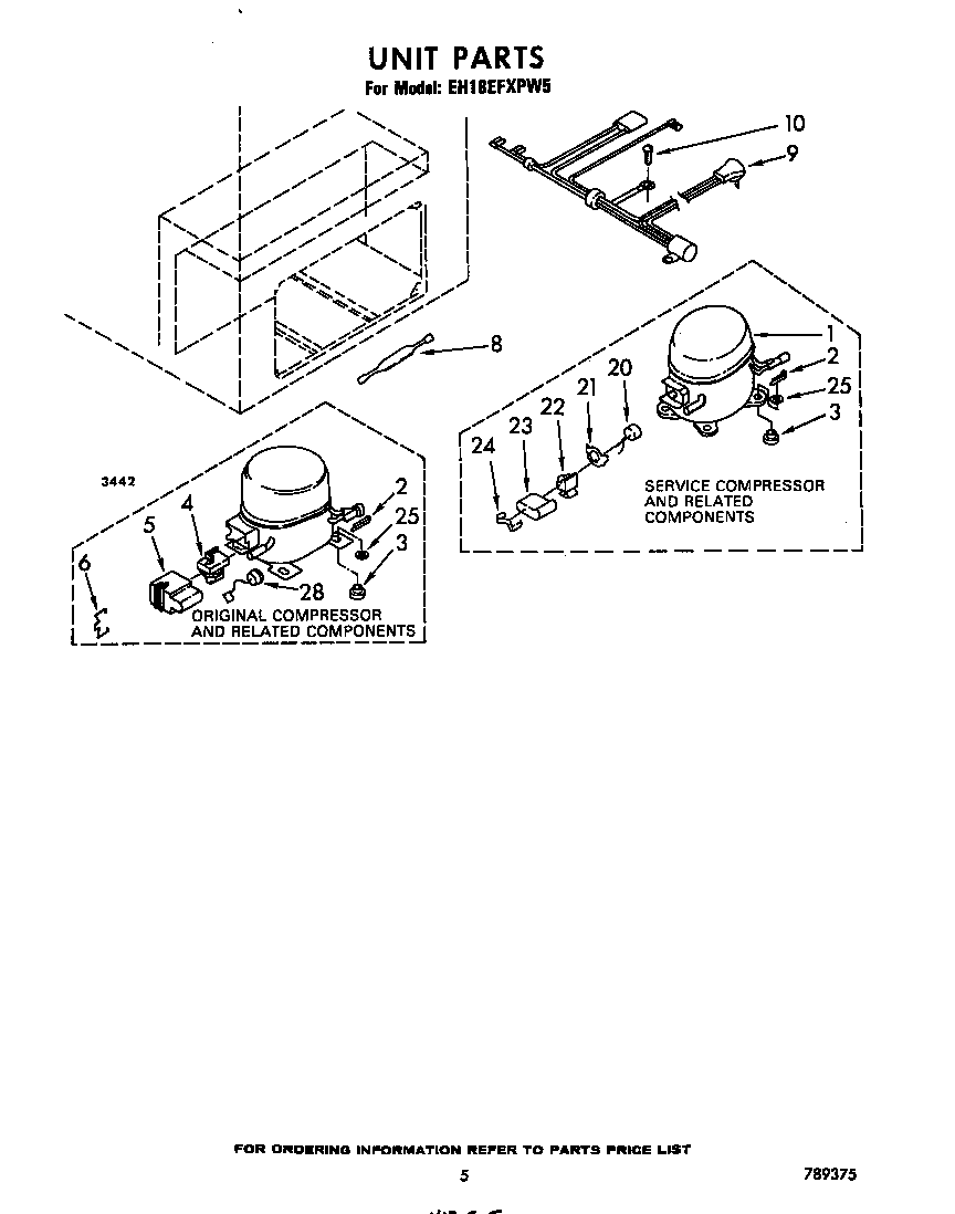 Parts diagram