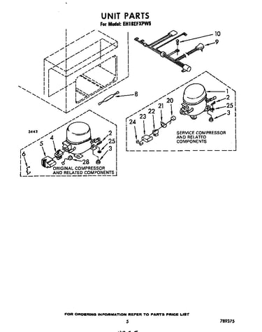 Parts diagram