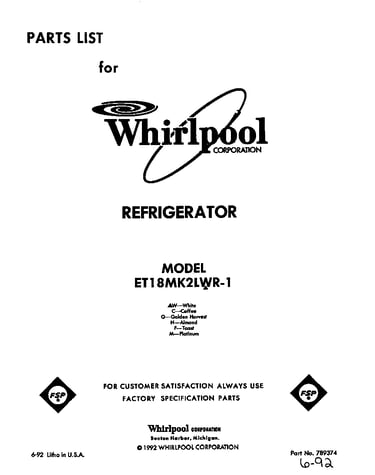 Front cover