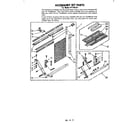 Whirlpool CPT18C2A1 accessory kit diagram