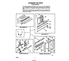 Whirlpool CPT08D1A1 accessory kit diagram