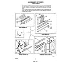 Whirlpool CET08E1A1 accessory kit diagram