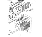 Whirlpool CAW25C2A1 cabinet diagram