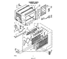 Whirlpool CAW21D2A1 cabinet diagram