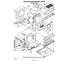 Whirlpool ACW144XS0 air flow and control diagram