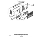 Whirlpool AC1002XS0 cabinet diagram