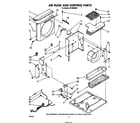 Whirlpool AC1804XM1 airflow and control diagram