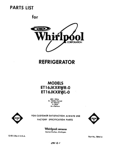 Front cover