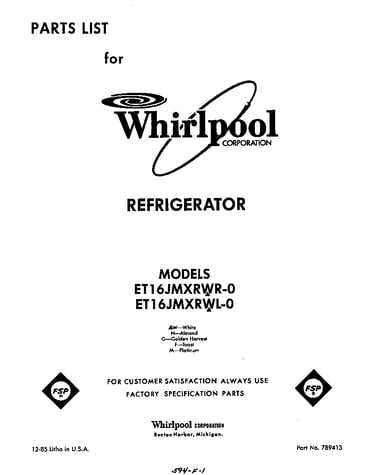 Front cover