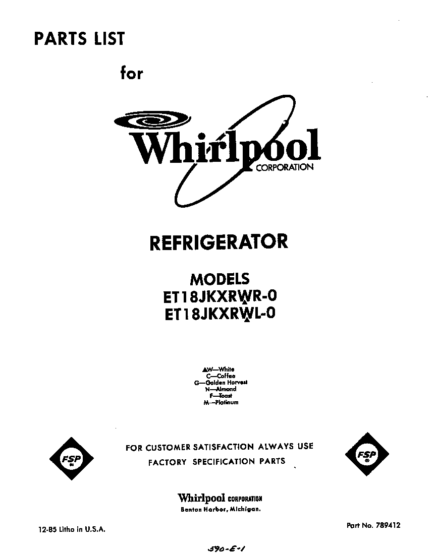 Front cover