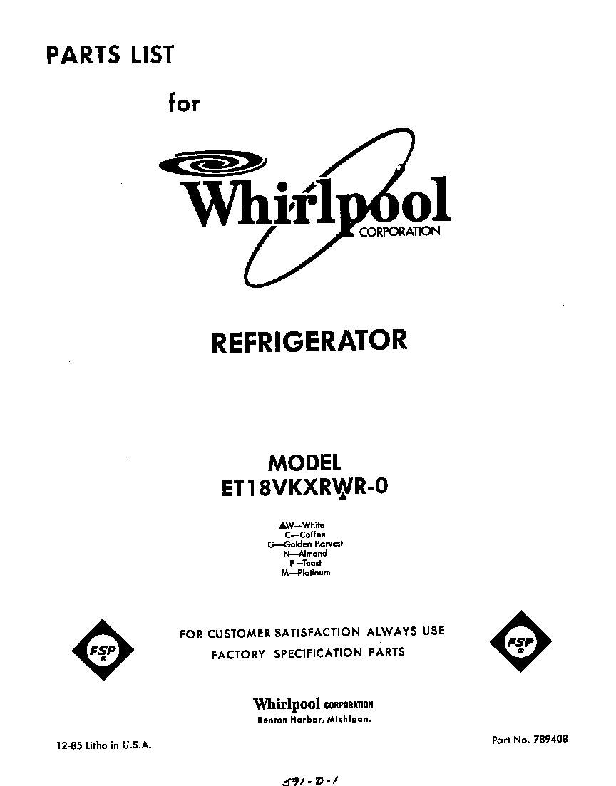 Front cover