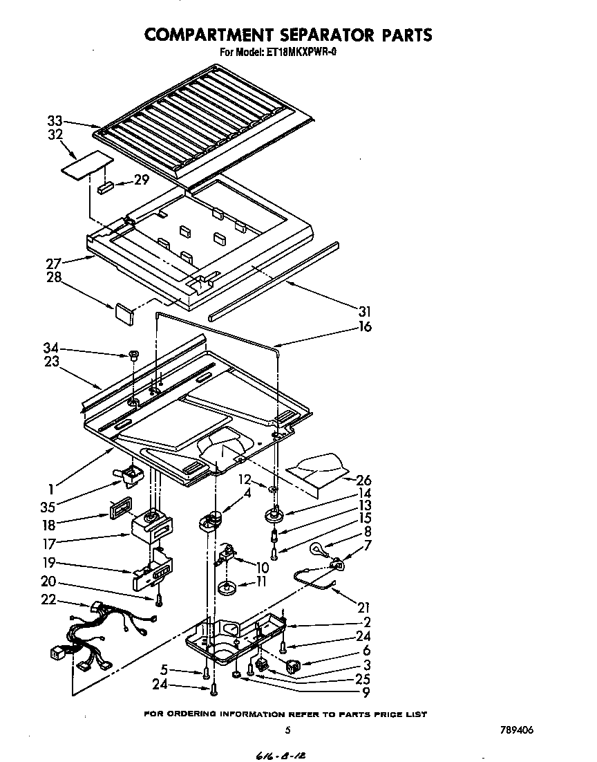 Compartment separator