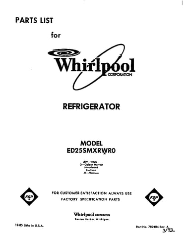 Front cover
